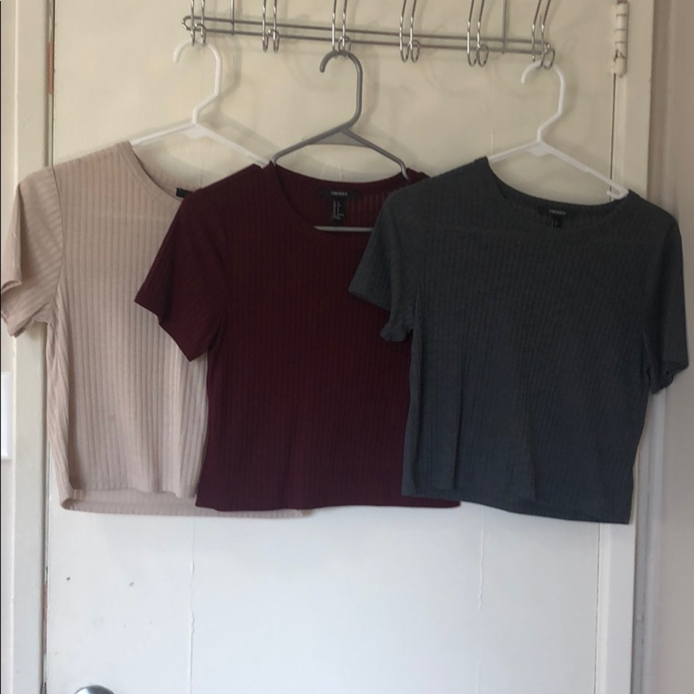 3 Set crop tops